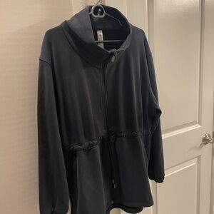 Lululemon Softstreme Cinch-Waist Full-Zip Jacket